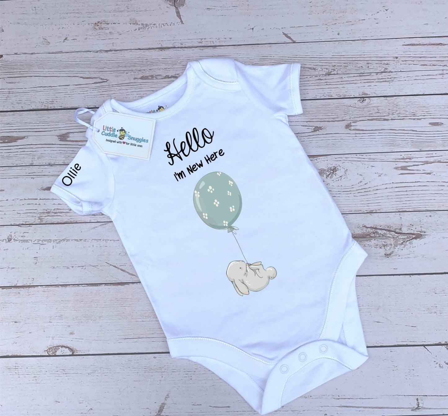 I'm New Here Baby Vest Gift