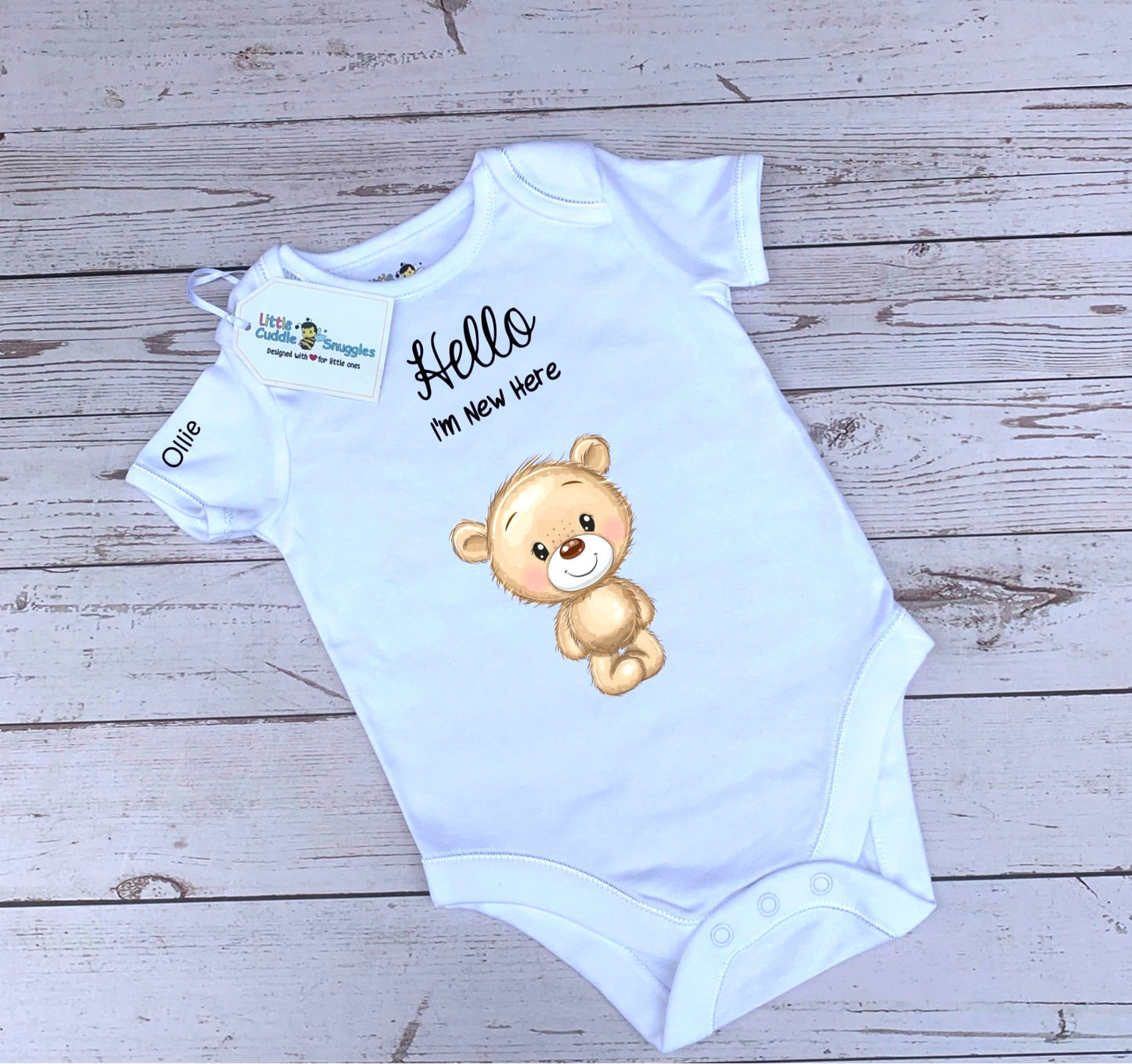 I'm New Here Baby Vest Gift
