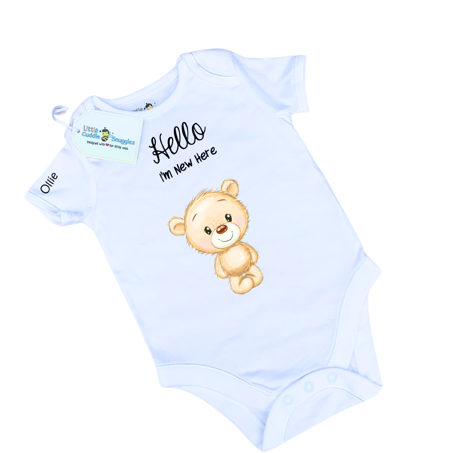 I'm New Here Baby Vest Gift