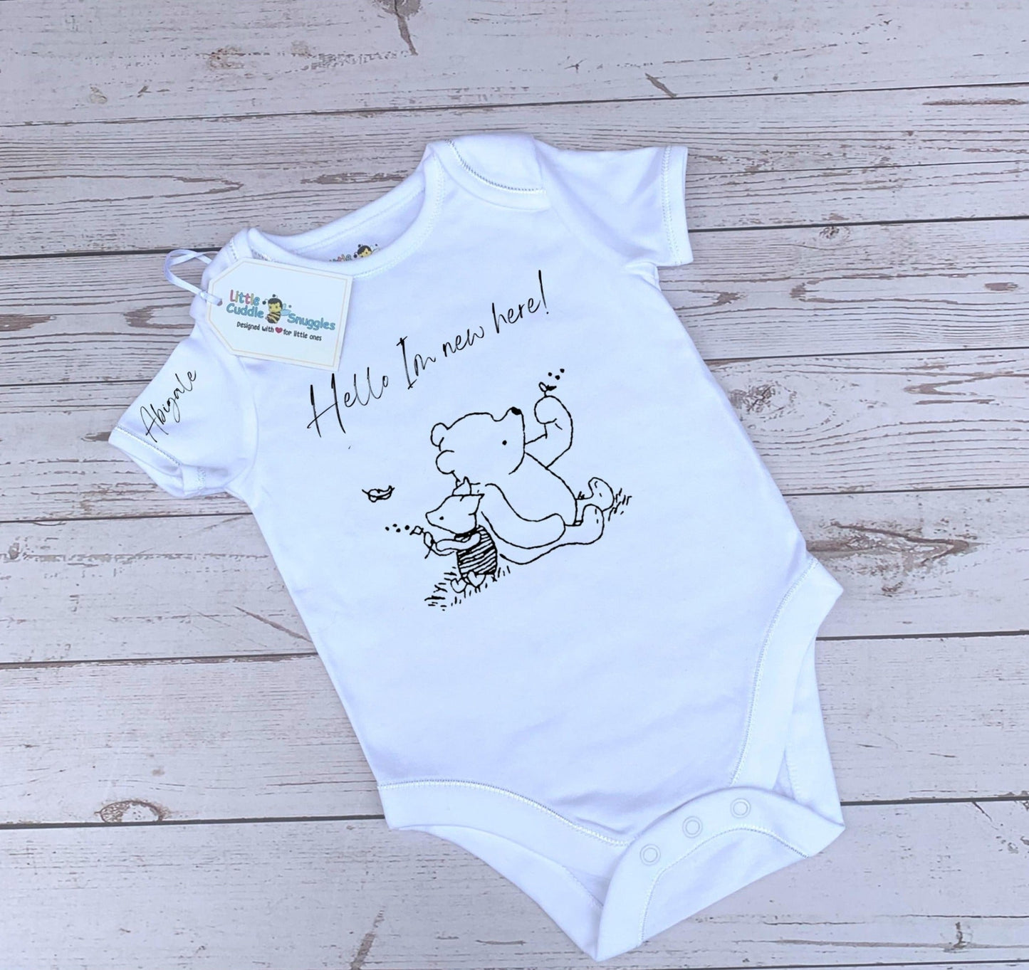 I'm New Here Baby Vest Gift