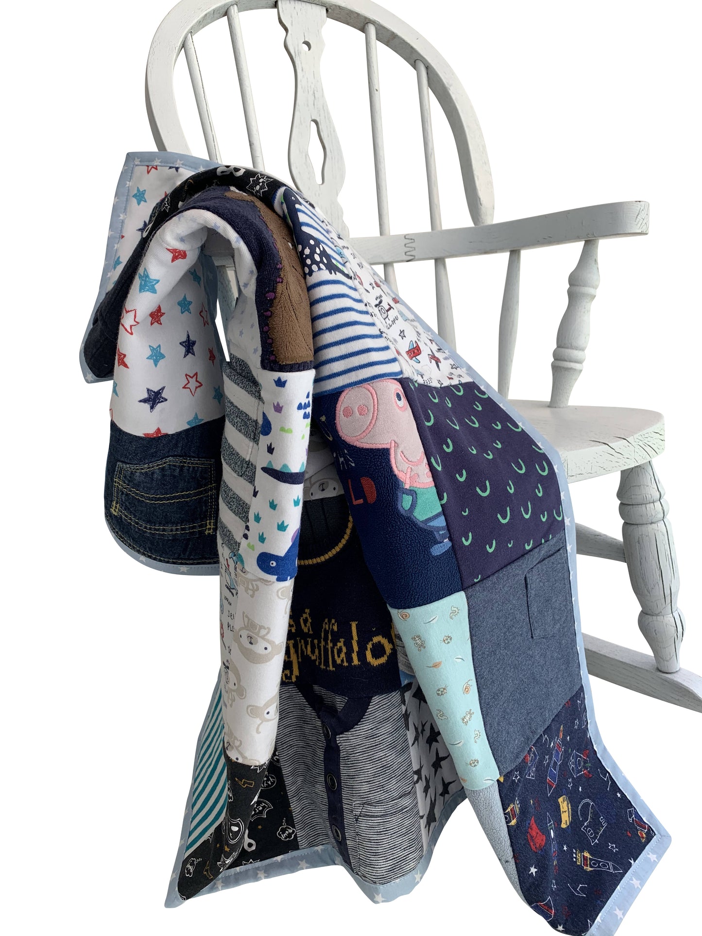 Memory Blanket made from your baby's treasured clothes
