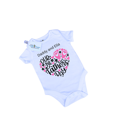 Father's Day Baby Vest